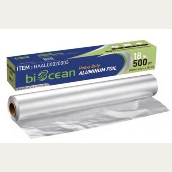 Heavy-Duty Aluminum Foil 18 inch 500 feet