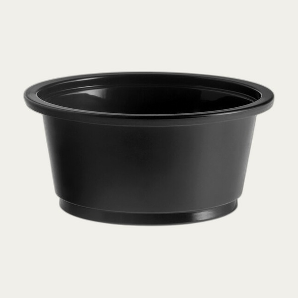 Portion Cup 2 oz Black